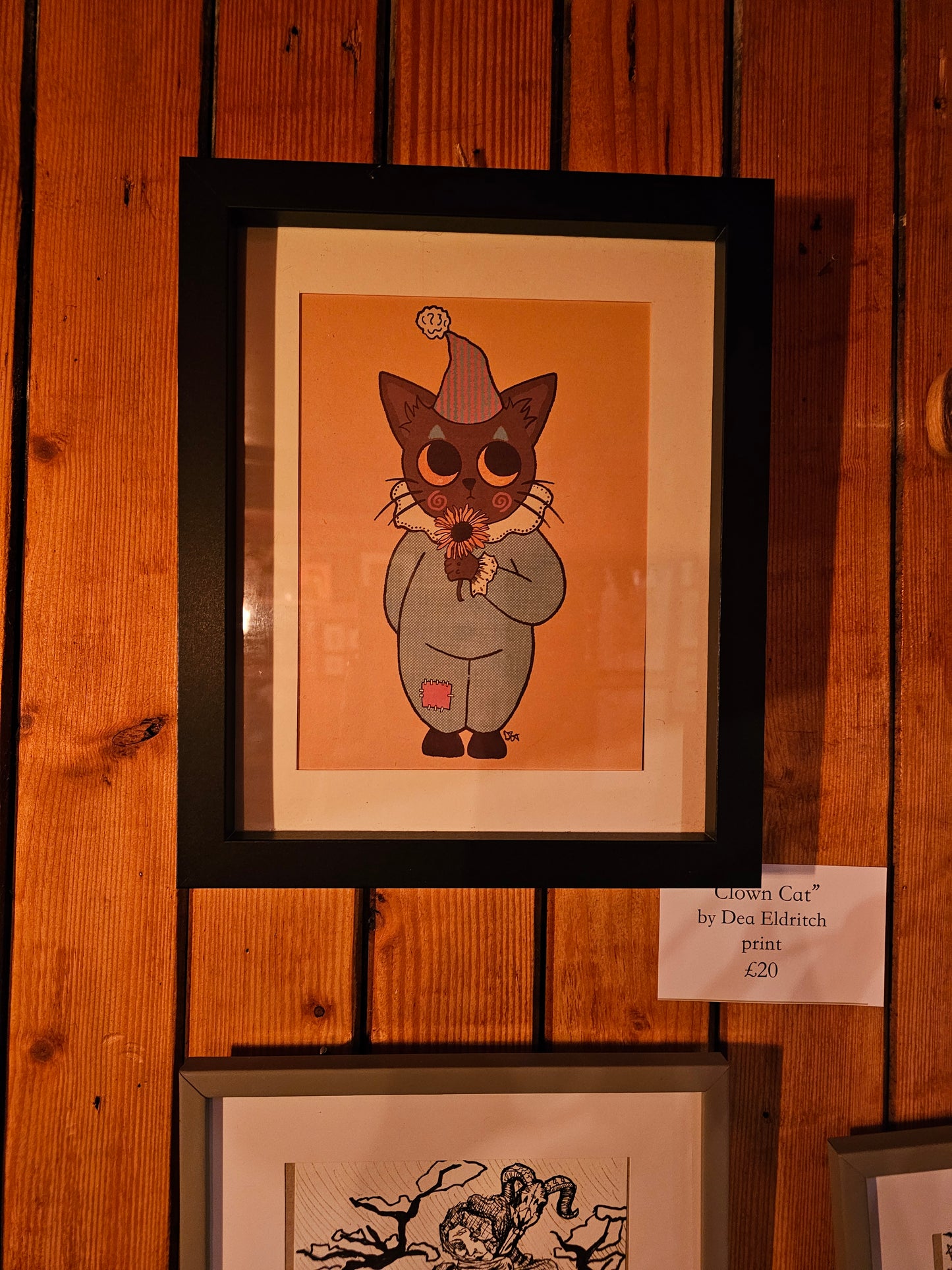 Clown Cat print