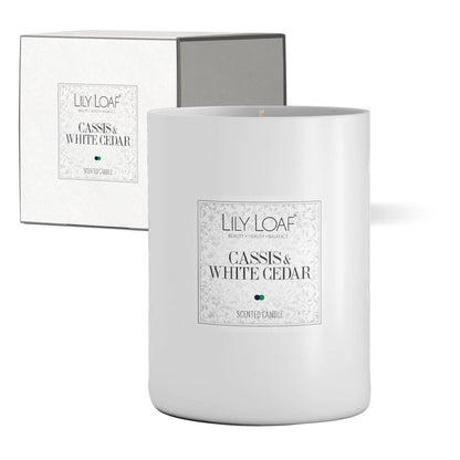 Cassis & White Cedar Soy Wax Candle