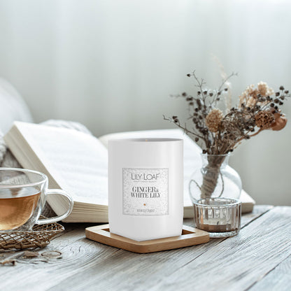 Ginger & White Lily Soy Wax Candle
