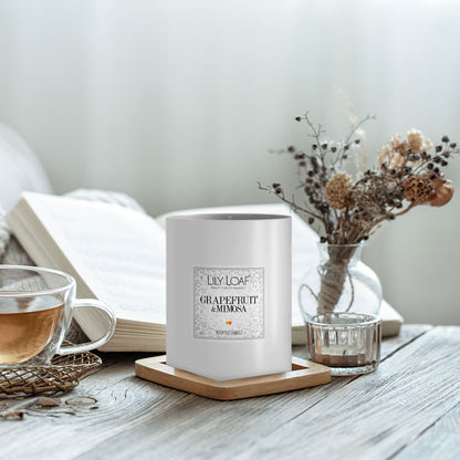 Grapefruit & Mimosa Soy Wax Candle