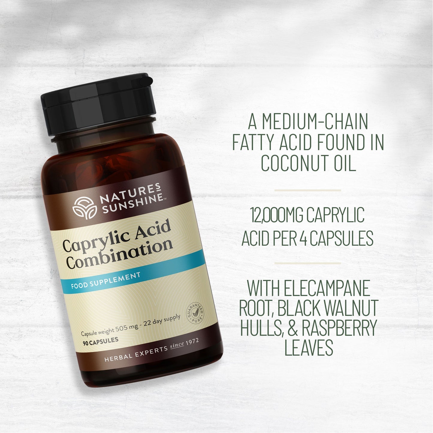 Caprylic Acid Combination
