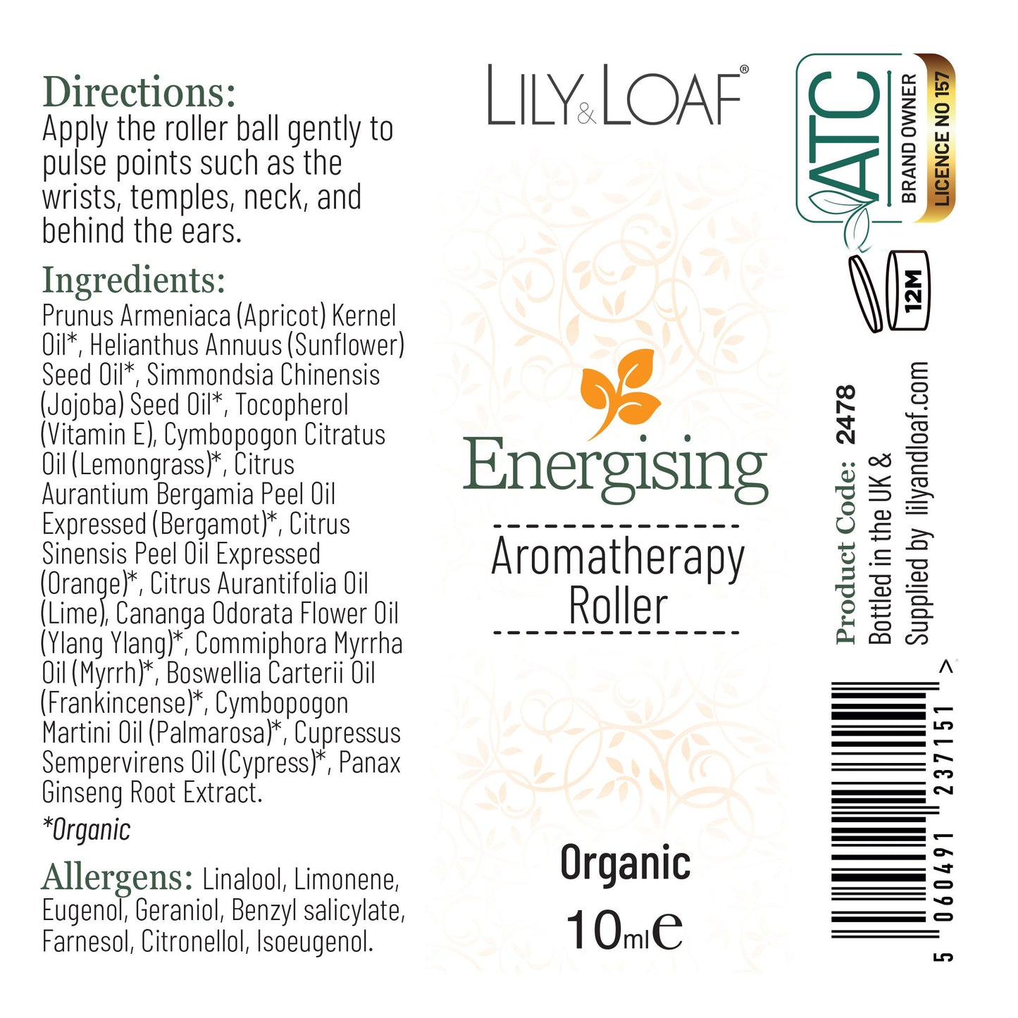 Energising Roller