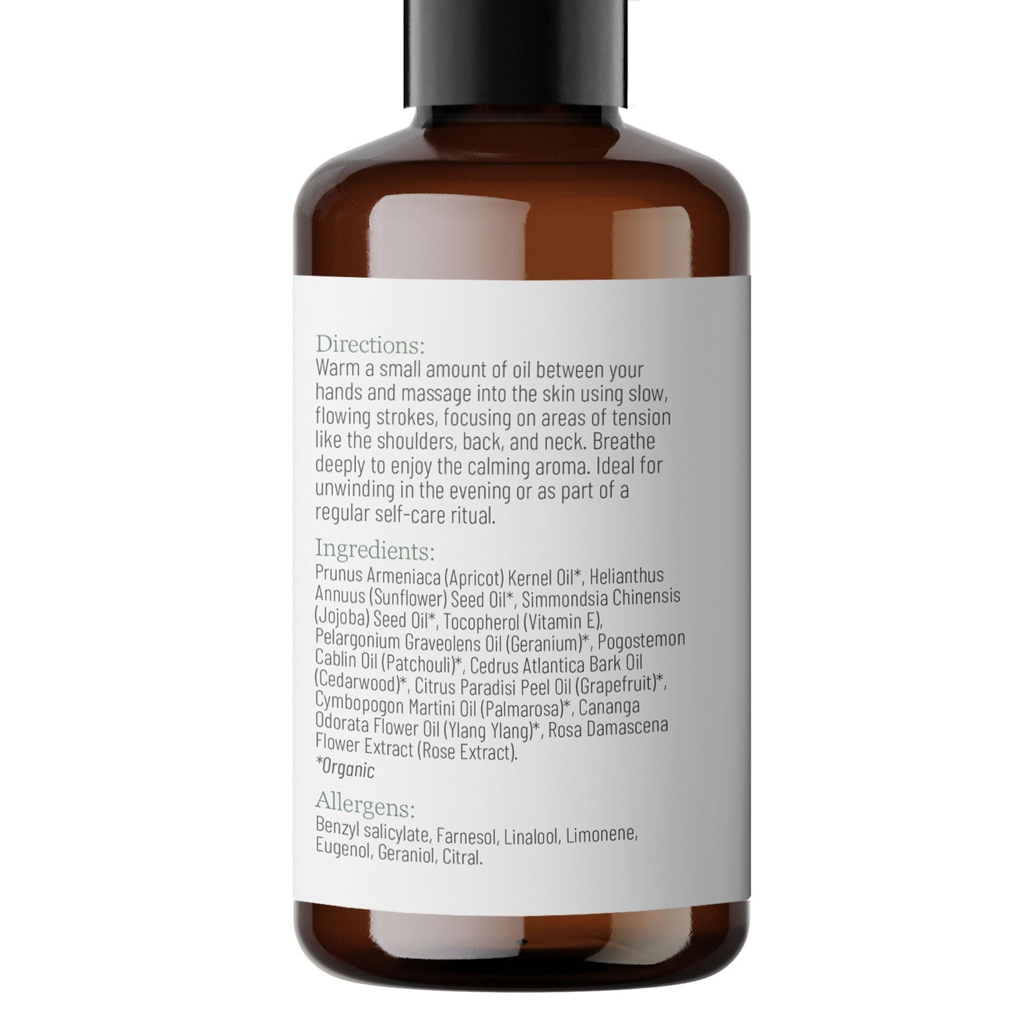 Relax Massage Oil