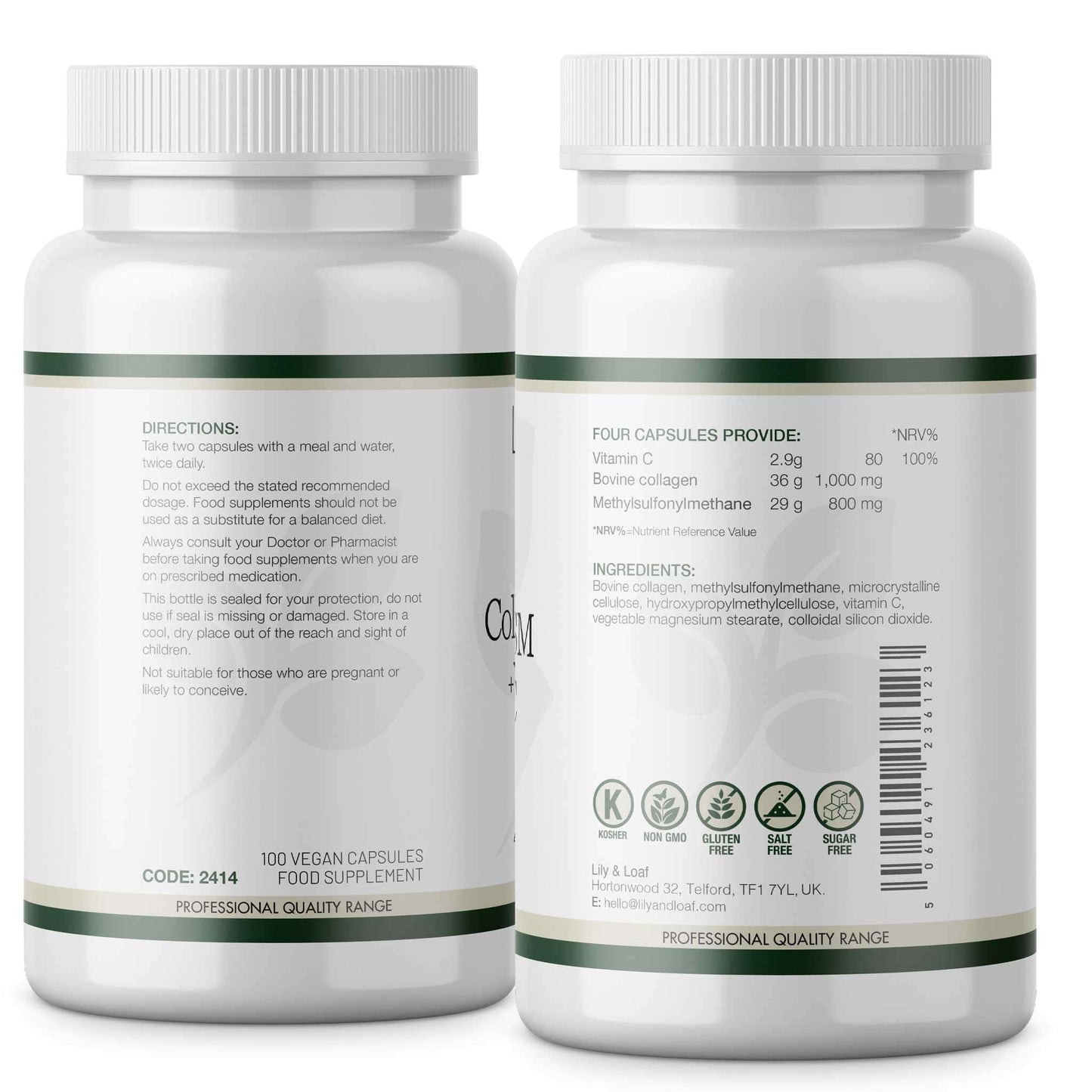 Collagen + MSM + Vit C