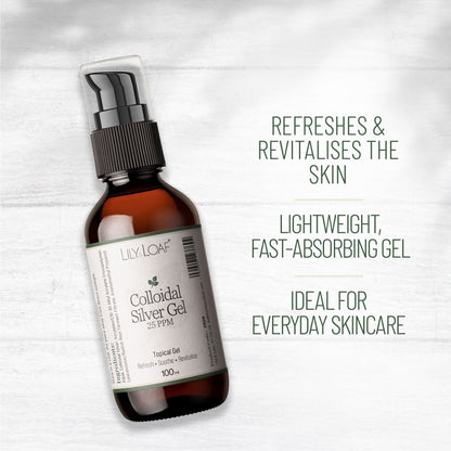 Colloidal Silver Gel 25 PPM