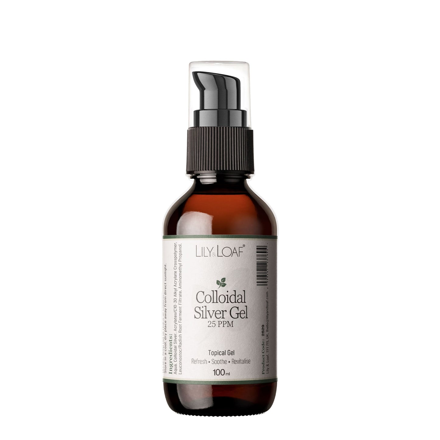 Colloidal Silver Gel 25 PPM