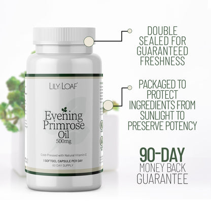 Evening Primrose Oil 500mg with Natural Vitamin E