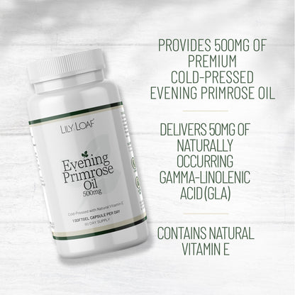 Evening Primrose Oil 500mg with Natural Vitamin E