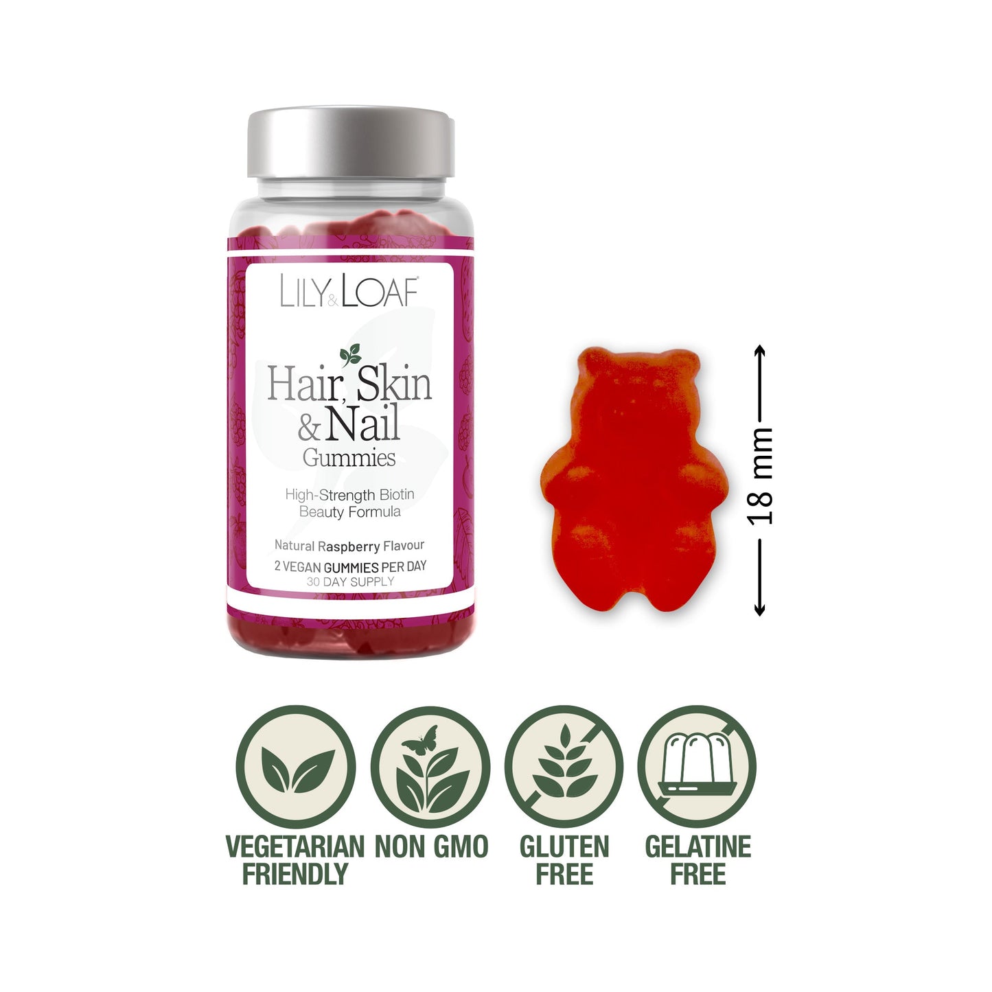 Hair, Skin & Nail Gummies