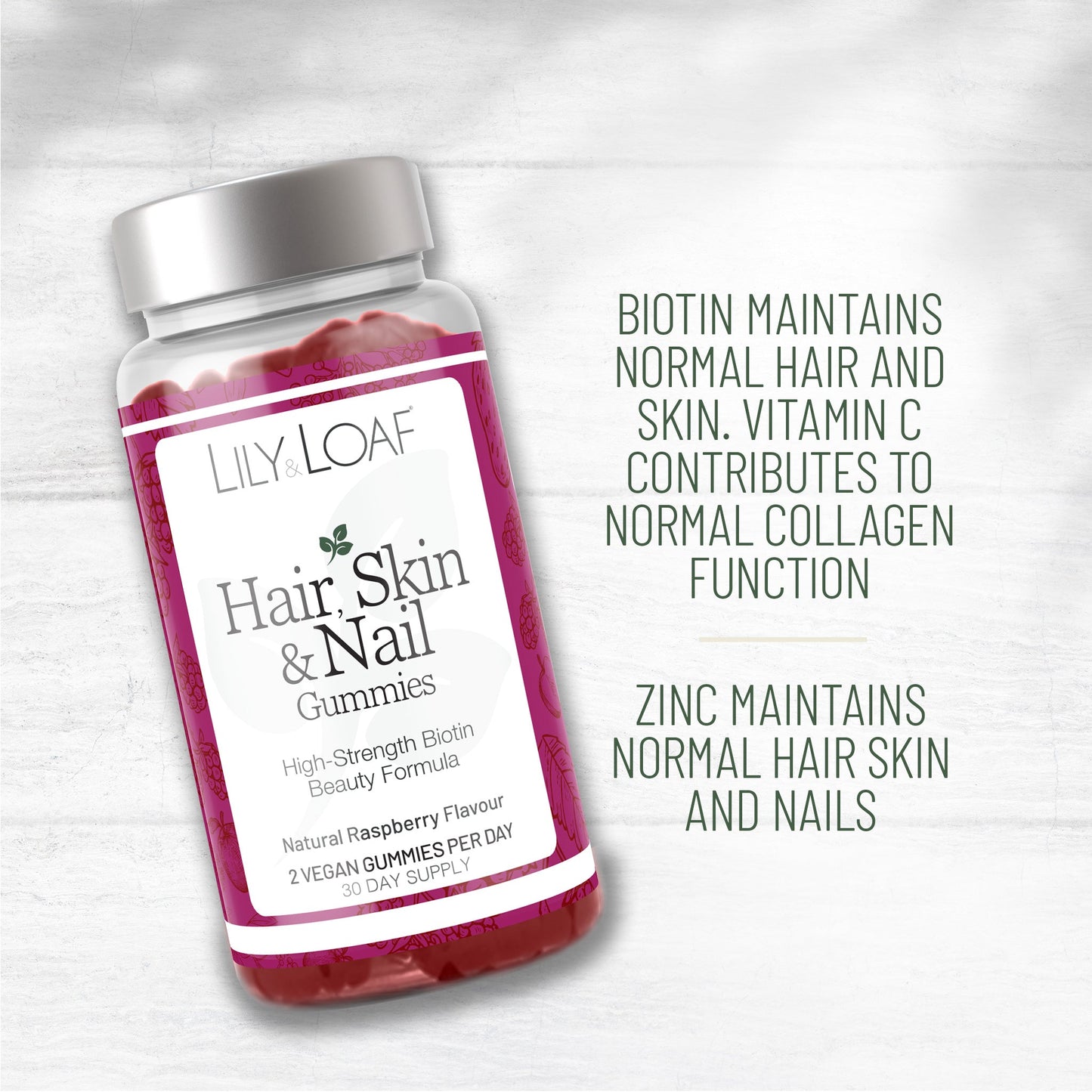 Hair, Skin & Nail Gummies
