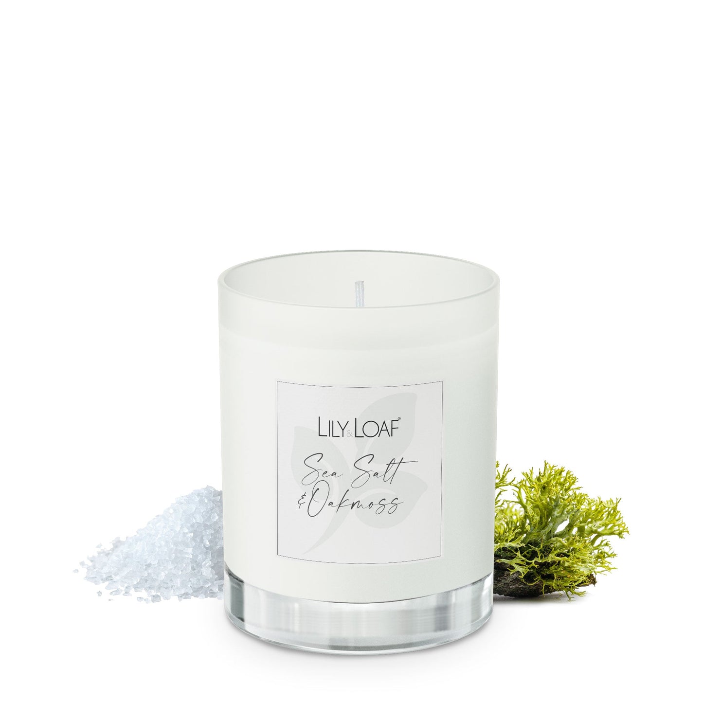 Sea Salt & Oakmoss Soy Wax Candle