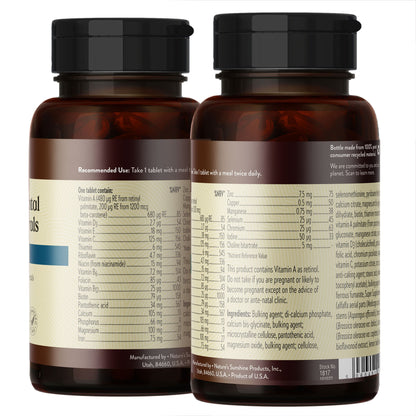 Super Supplemental Vitamins & Minerals