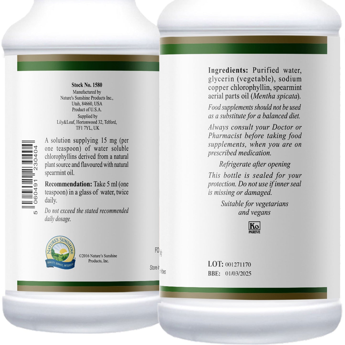 Liquid Chlorophyll