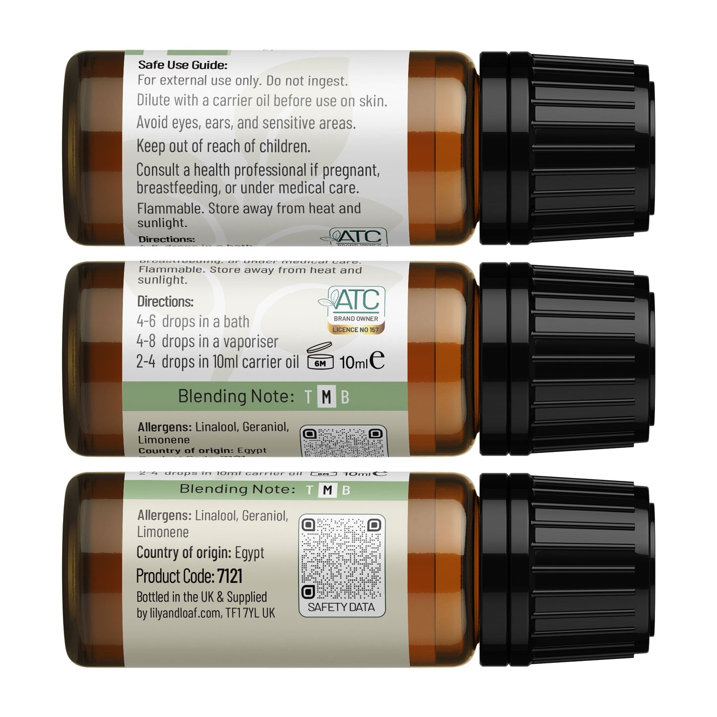 Marjoram (Sweet) Organic Essential Oil